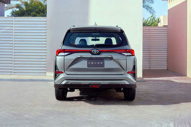 Full Rear View of Toyota Veloz