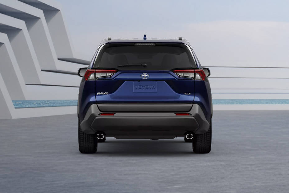 Full Rear View of Toyota RAV4 2026 Full Rear View of Toyota RAV4 2026