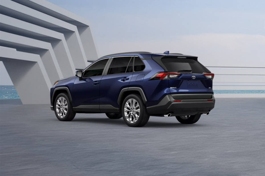 Rear Cross Side View of Toyota RAV4 2026 Rear Cross Side View of Toyota RAV4 2026