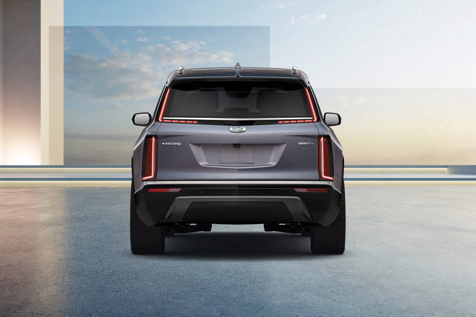 Full Rear View of Cadillac Vistiq Full Rear View of Cadillac Vistiq