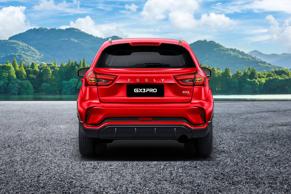 Full Rear View of Geely GX3Pro Full Rear View of Geely GX3Pro