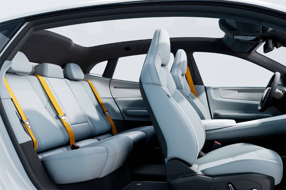 Polestar 4 Front And Rear Seats Together Polestar 4 Front And Rear Seats Together