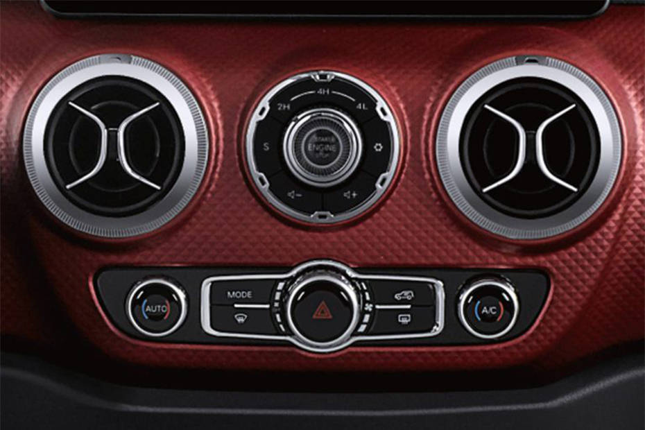 Front AC Controls of BAIC BJ40 F Front AC Controls of BAIC BJ40 F