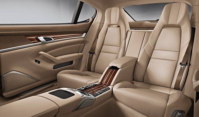 Porsche Panamera S E-Hybrid Rear Seats Porsche Panamera S E-Hybrid Rear Seats