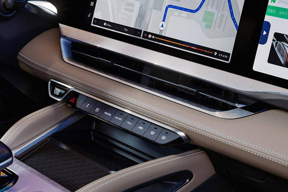 Front AC Controls of رينو كوليوس ٢٠٢٥ Front AC Controls of رينو كوليوس ٢٠٢٥