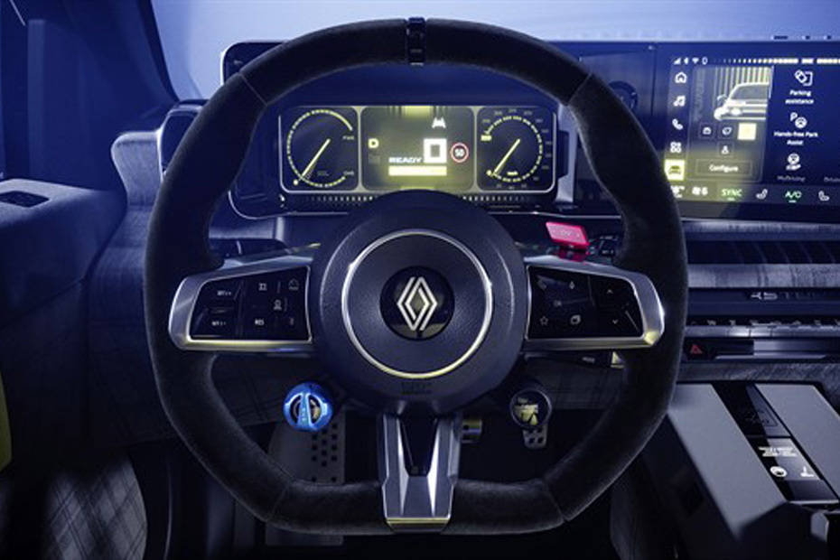 رينو ٥ تيربو ٣ إي Steering Wheel رينو ٥ تيربو ٣ إي Steering Wheel