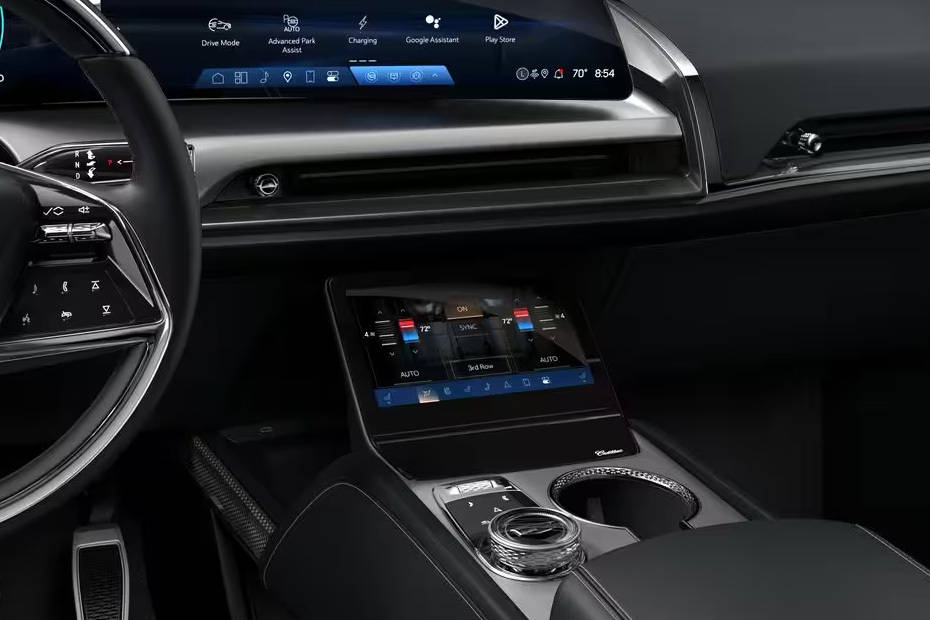 Front AC Controls of Cadillac Vistiq Front AC Controls of Cadillac Vistiq