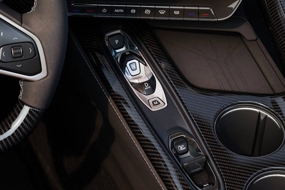 Center Controls of Chevrolet Corvette Z06 2026 Center Controls of Chevrolet Corvette Z06 2026