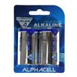 Alkaline Value D LR14 2pc - CARDED