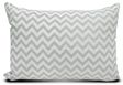 Deco Cushion Zic-Zac 35X50 Lumbar Grey