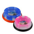 PET DOG/CAT BOWL TIEDYE FINISH 17x6cm asstd - 2pack