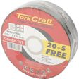 20 + 5 Free Cutting Disc Industrial Metal 115 X 1.0 X 22.2 Mm