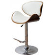 Jost Walnut Wood Cream Bar Stool  JY-1076/Cream