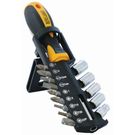 15Pc Screwdriver Set With Bits Sockets And Belt Clip