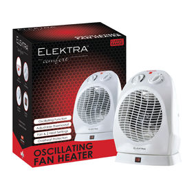 Fan Heater Oscillating ELEKTRA | LEROY MERLIN South Africa