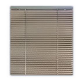 Aluminium Blinds Stripe/ Brown, Silver 1200x1500mm