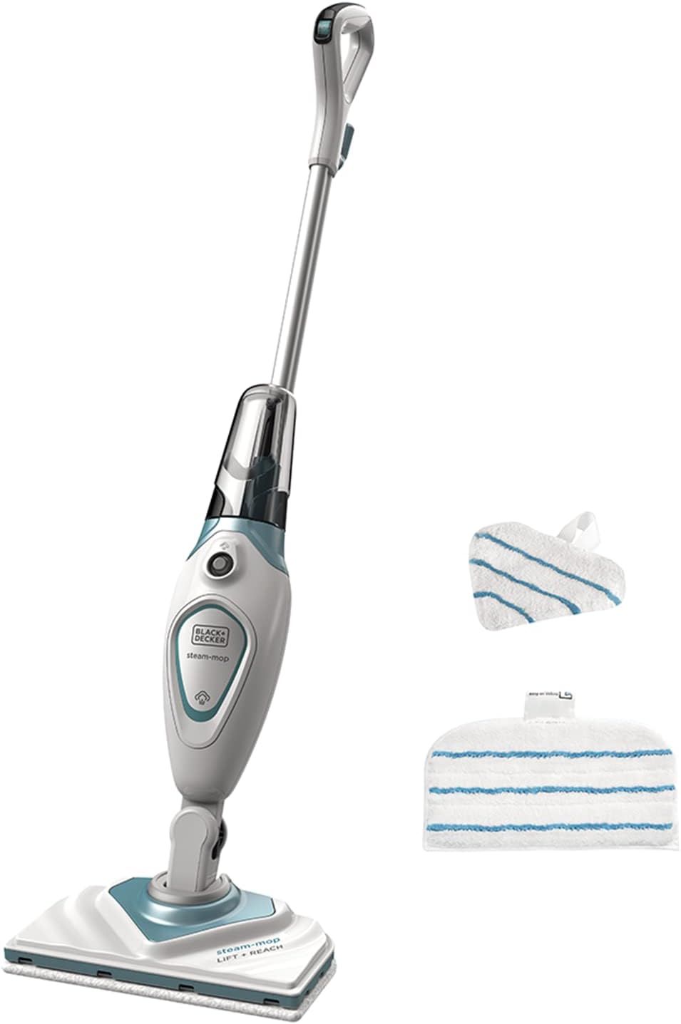 Black Decker 1600W SteamMop with Delta Pads FSM1616 QS