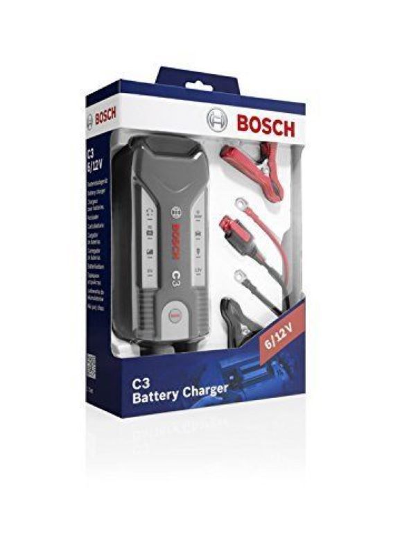 Bosch C3 and C7 Battery Chargers: Smart, safe and simple to use