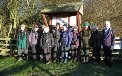 Walk from High Batts NR and Christmas Meal at Ripon Golf Club, 19th December 2017