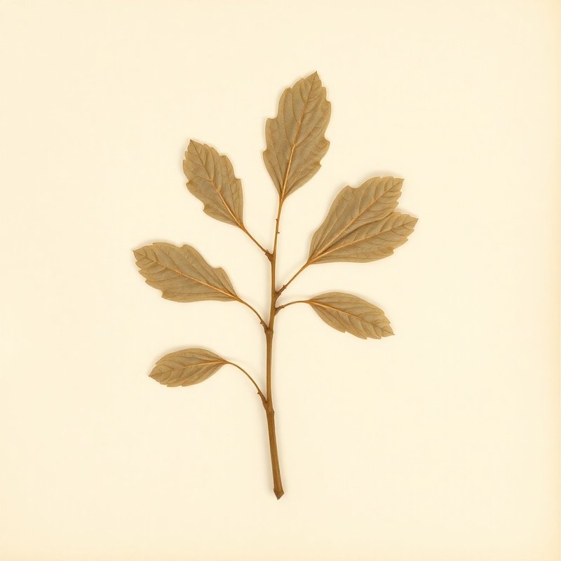 Aesculus glabra (Ohio Buckeye) — botanical photograph