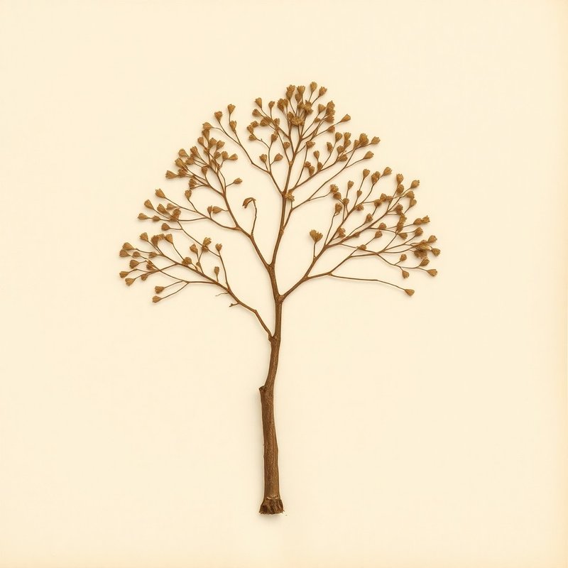 Afzelia xylocarpa (Makha Tree) — botanical photograph