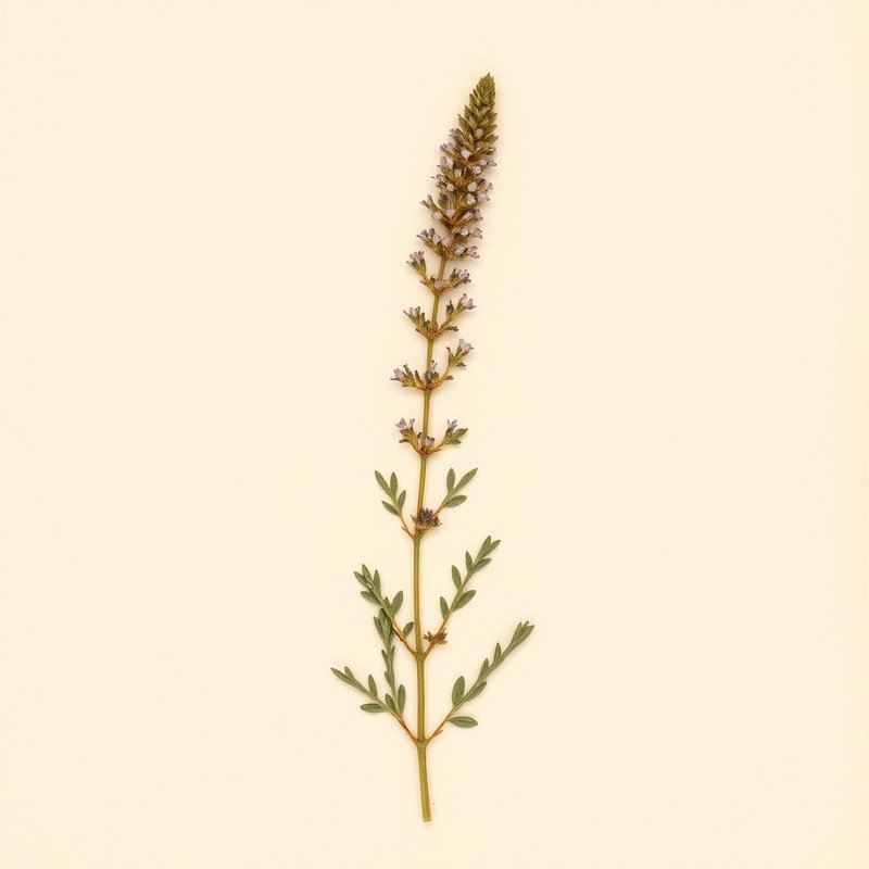 Agastache urticifolia (Giant Hyssop) — botanical photograph