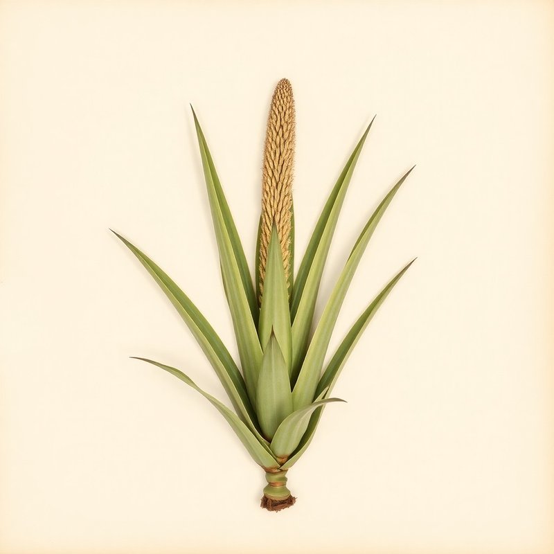 Agave utahensis eborispina (Century Plant) — botanical photograph