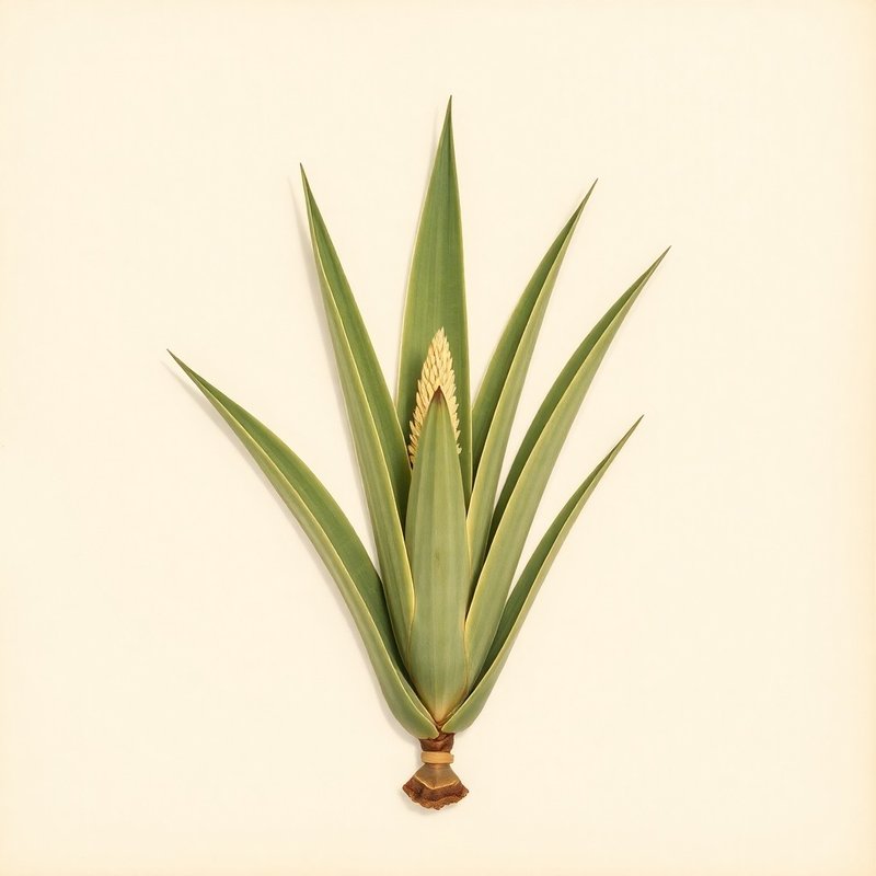 Agave vivipara (Mescal Casero) — botanical photograph