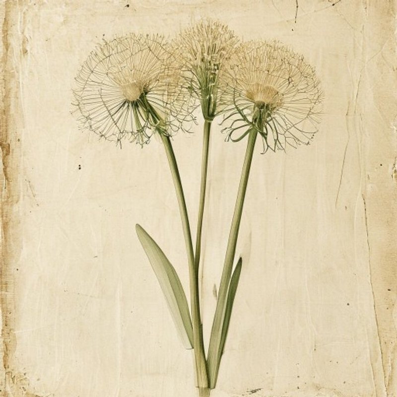 Allium macropetalum (Largeflower Wild Onion) — botanical photograph
