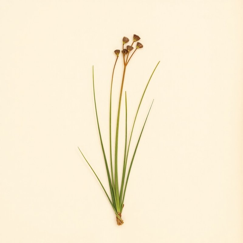 Allium schoenoprasum (Chives) — botanical photograph