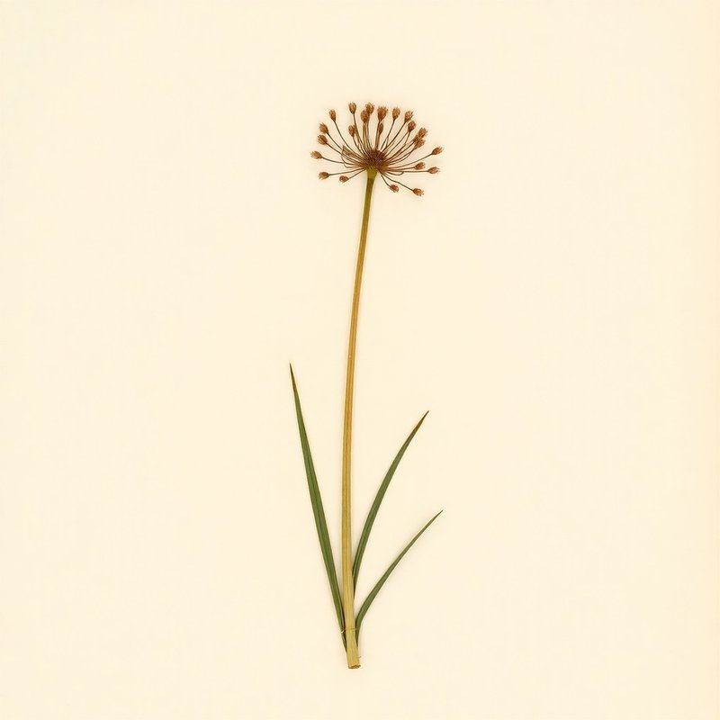Allium stracheyi (Allium stracheyi) — botanical photograph