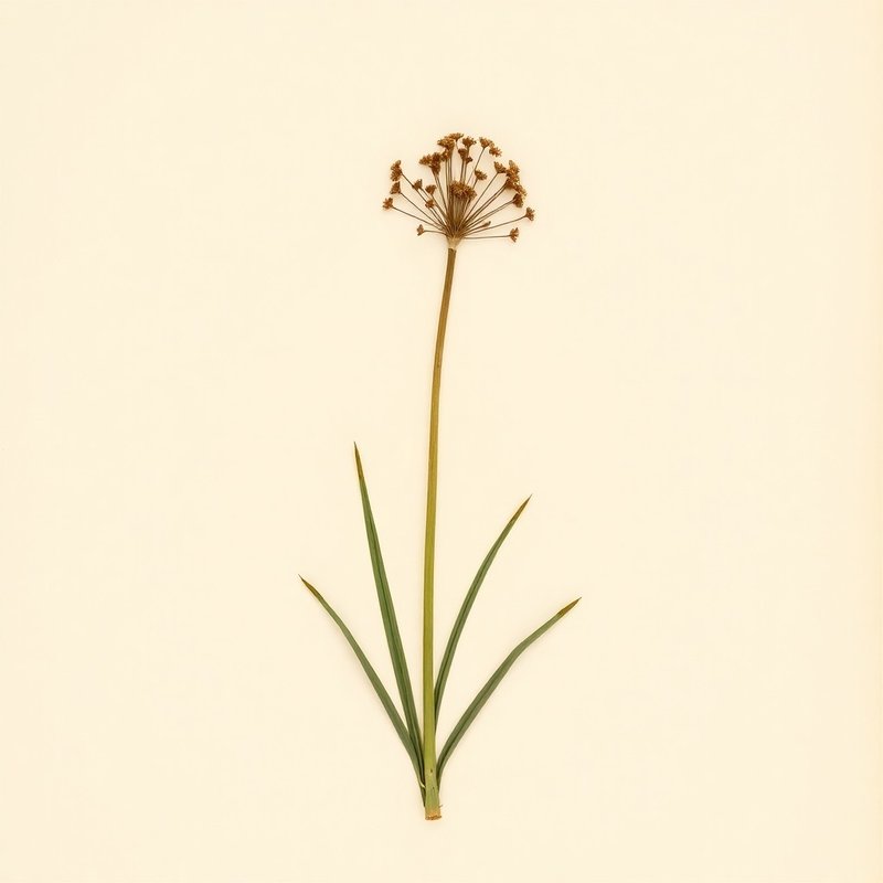 Allium triquetrum (Allium triquetrum) — botanical photograph