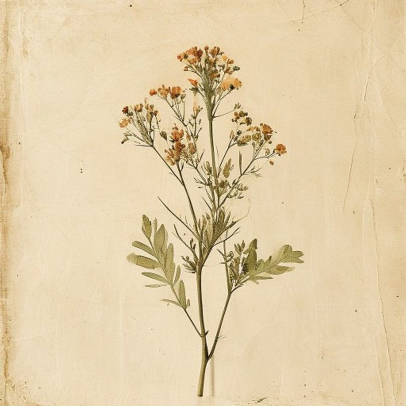 Amaranthus hybridus (Amaranthus hybridus) — botanical photograph