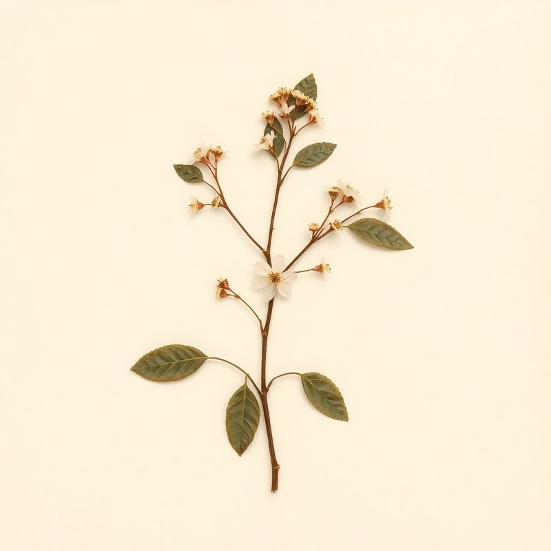 Amelanchier interior (Pacific serviceberry) — botanical photograph