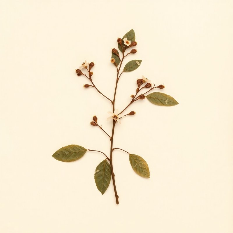 Amelanchier stolonifera (Quebec Berry) — botanical photograph
