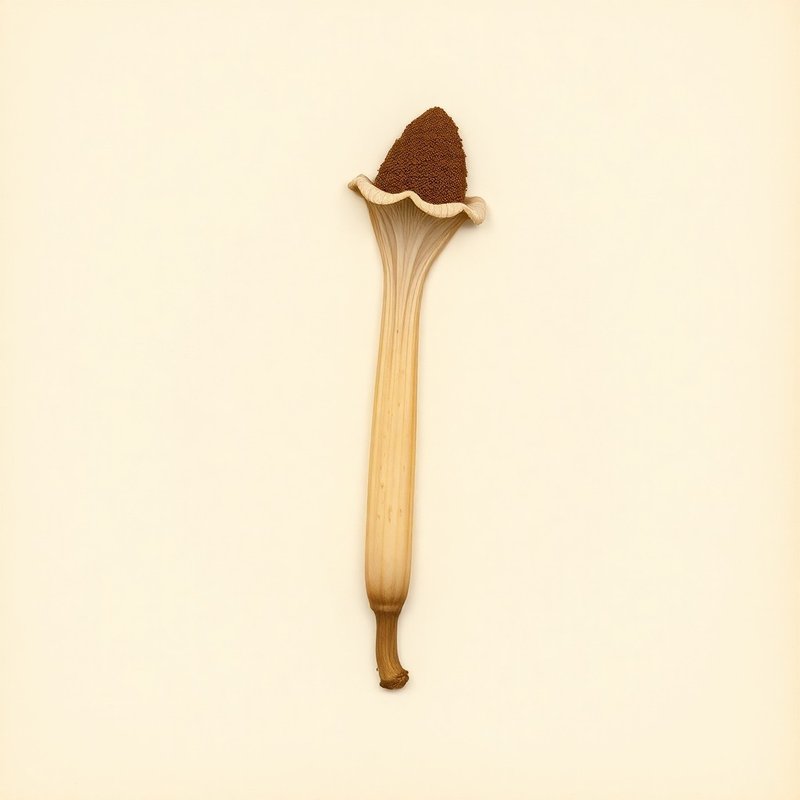 Amorphophallus rivieri (Devil's Tongue) — botanical photograph