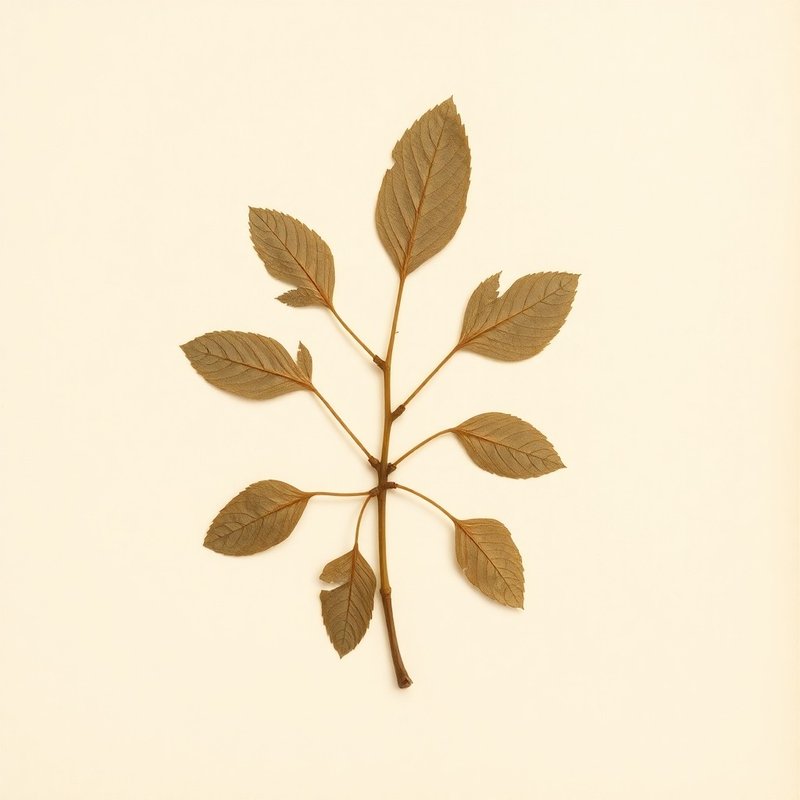 Anacardium occidentale (Anacardium occidentale) — botanical photograph