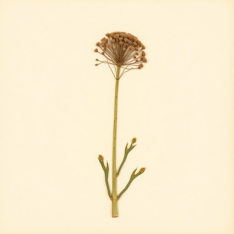 Angelica gigas (Giant Angelica) — botanical photograph