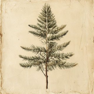 Araucaria bidwillii (Bunya pine) — botanical photograph
