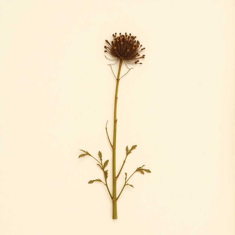 Arctium lappa (Great Burdock) — botanical photograph