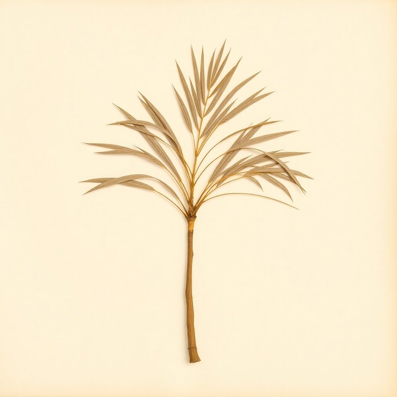 Areca catechu (Betel Palm) — botanical photograph
