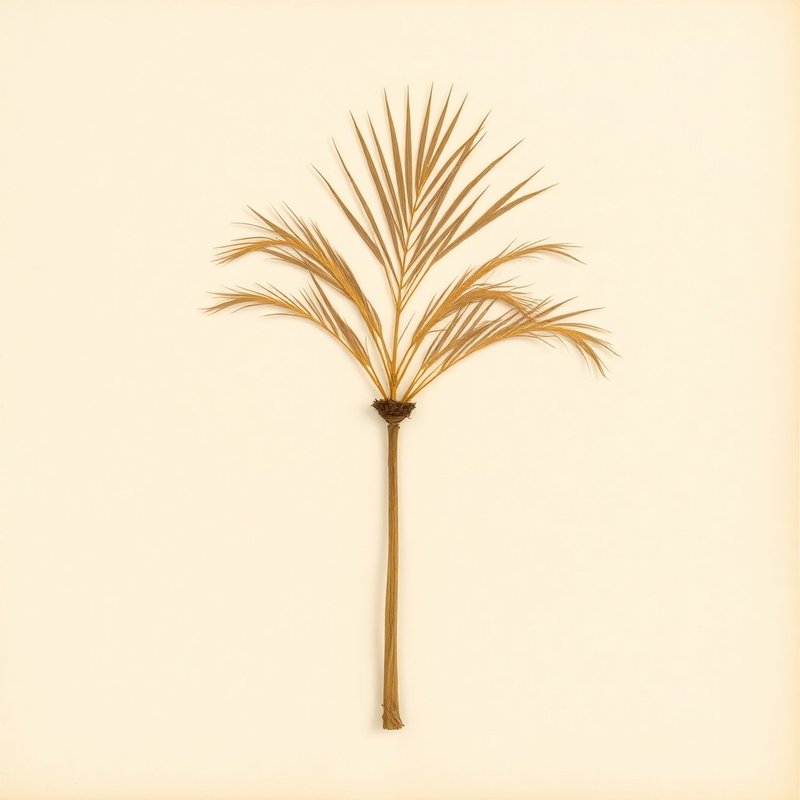 Arenga pinnata (Solitary Sugar Palm) — botanical photograph