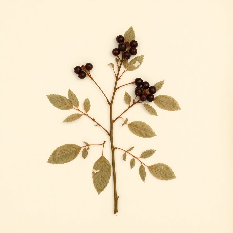 Aronia melanocarpa (Chokeberry) — botanical photograph