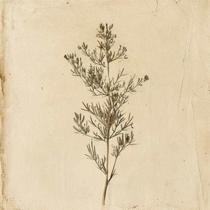 Artemisia japonica (Artemisia japonica) — botanical photograph