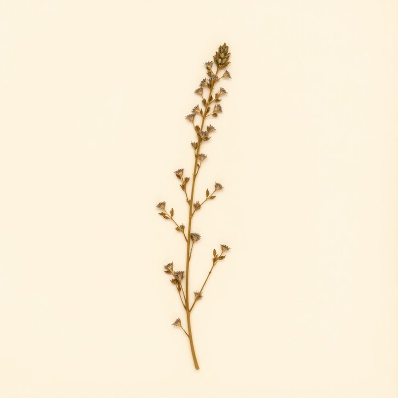 Artemisia ludoviciana (White Sage) — botanical photograph