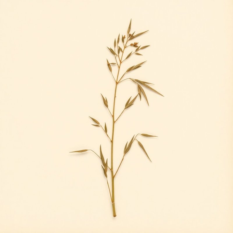 Arundinaria spp (Running Bamboo) — botanical photograph