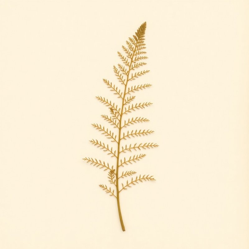 Asparagus filicinus (Fern Asparagus) — botanical photograph