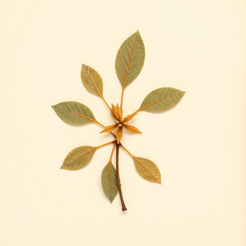 Averrhoa carambola (Carambola) — botanical photograph