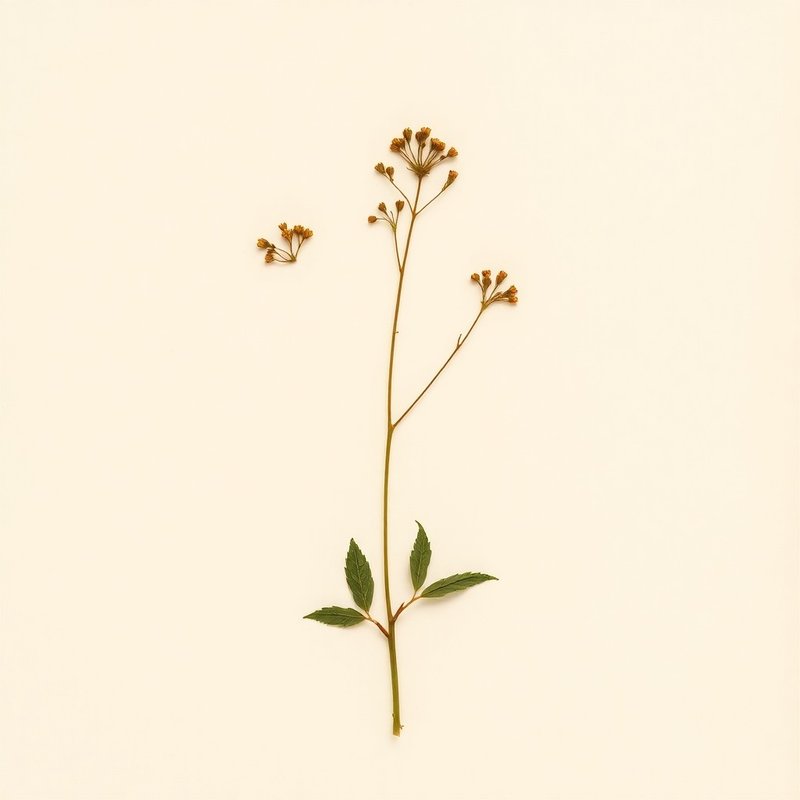 Bacopa monnieri (Herb of Grace) — botanical photograph