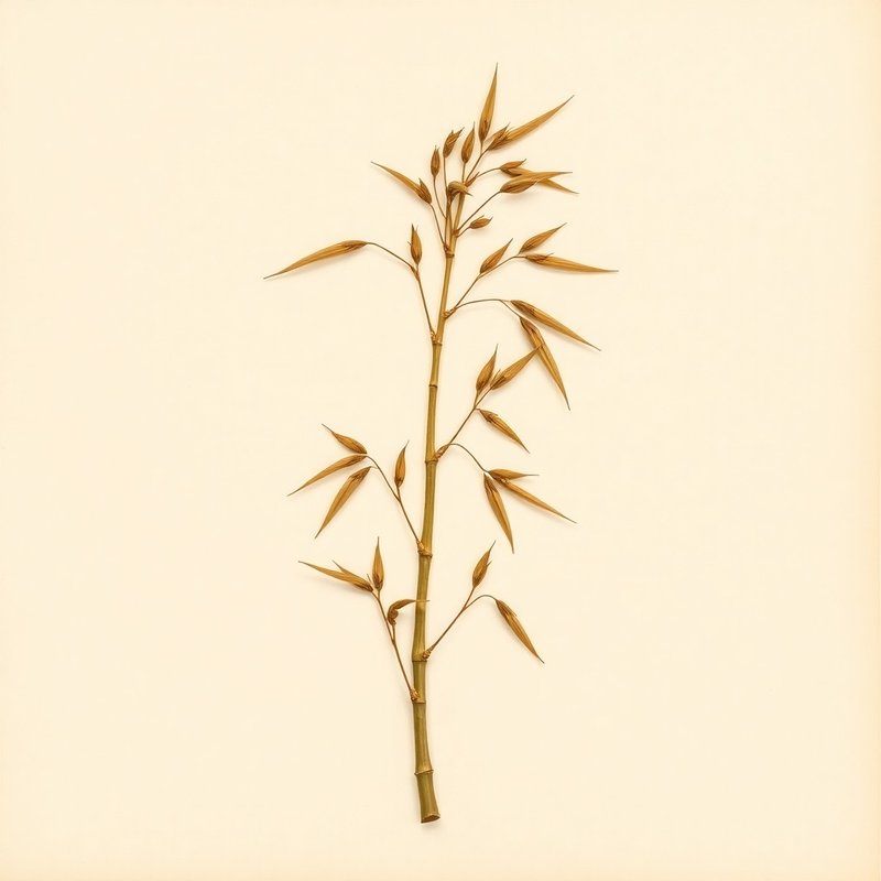 Bambusa nutans (Nodding Bamboo) — botanical photograph